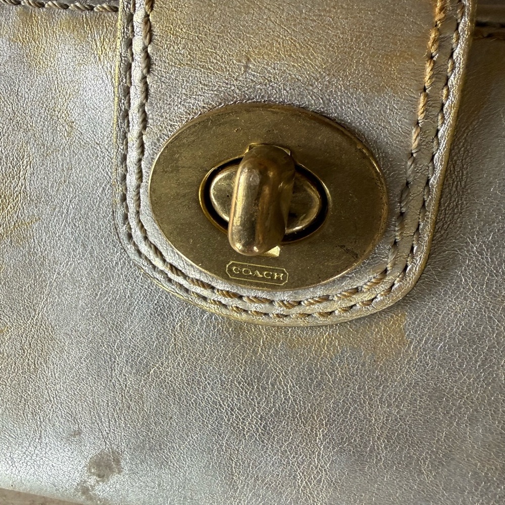 COACH vintage ladies wallet preowned pre-loved - Picture 7 of 14